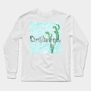 Beach Collage :Driftwood Long Sleeve T-Shirt